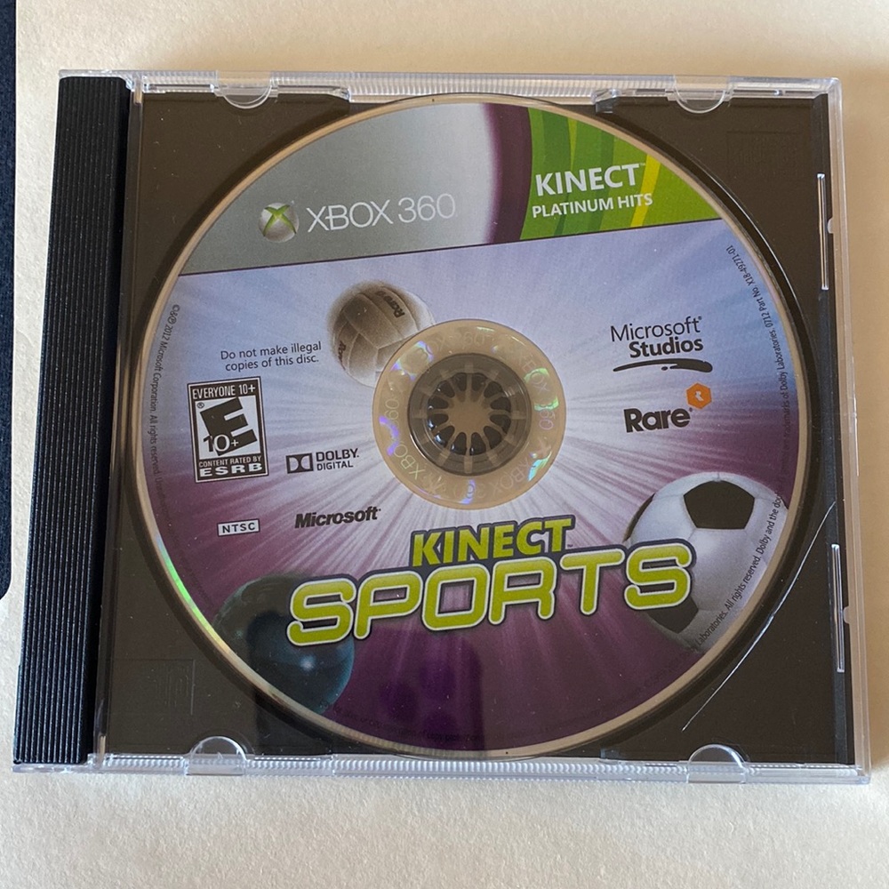 XBOX 360 Kinect Platinum Hits (Kinect Sports)